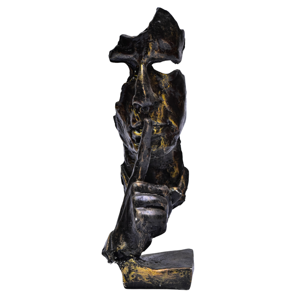 Silence Face Premium Sculpture