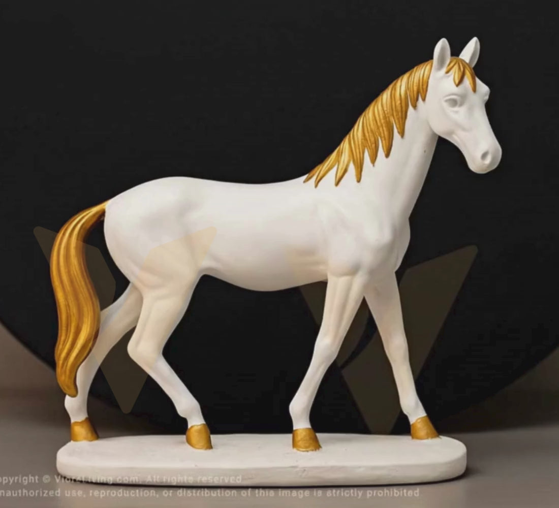 Snow Stallion Premium Sculpture