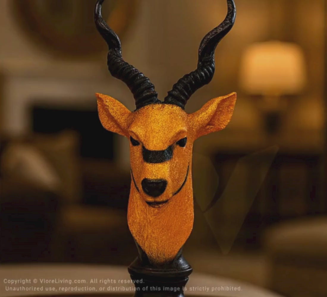 Elegant Antelope Sculpture